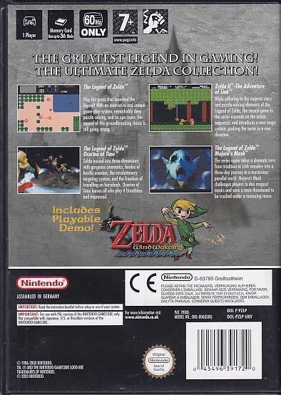 The Legend of Zelda Collectors Edition - Nintendo GameCube (B Grade) (Genbrug)
